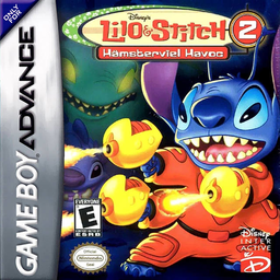 Lilo & Stitch 2 + Peter Pan Return To Neverland box art for GameBoy Advance